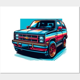 Chevrolet car Posters and Art